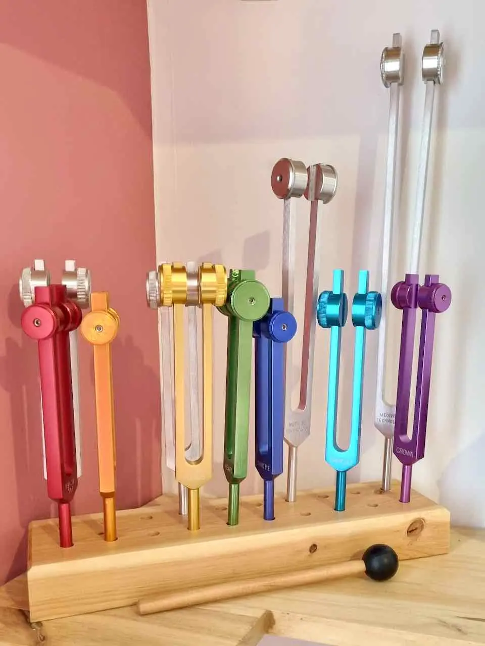 set de diapasons 7 chakras