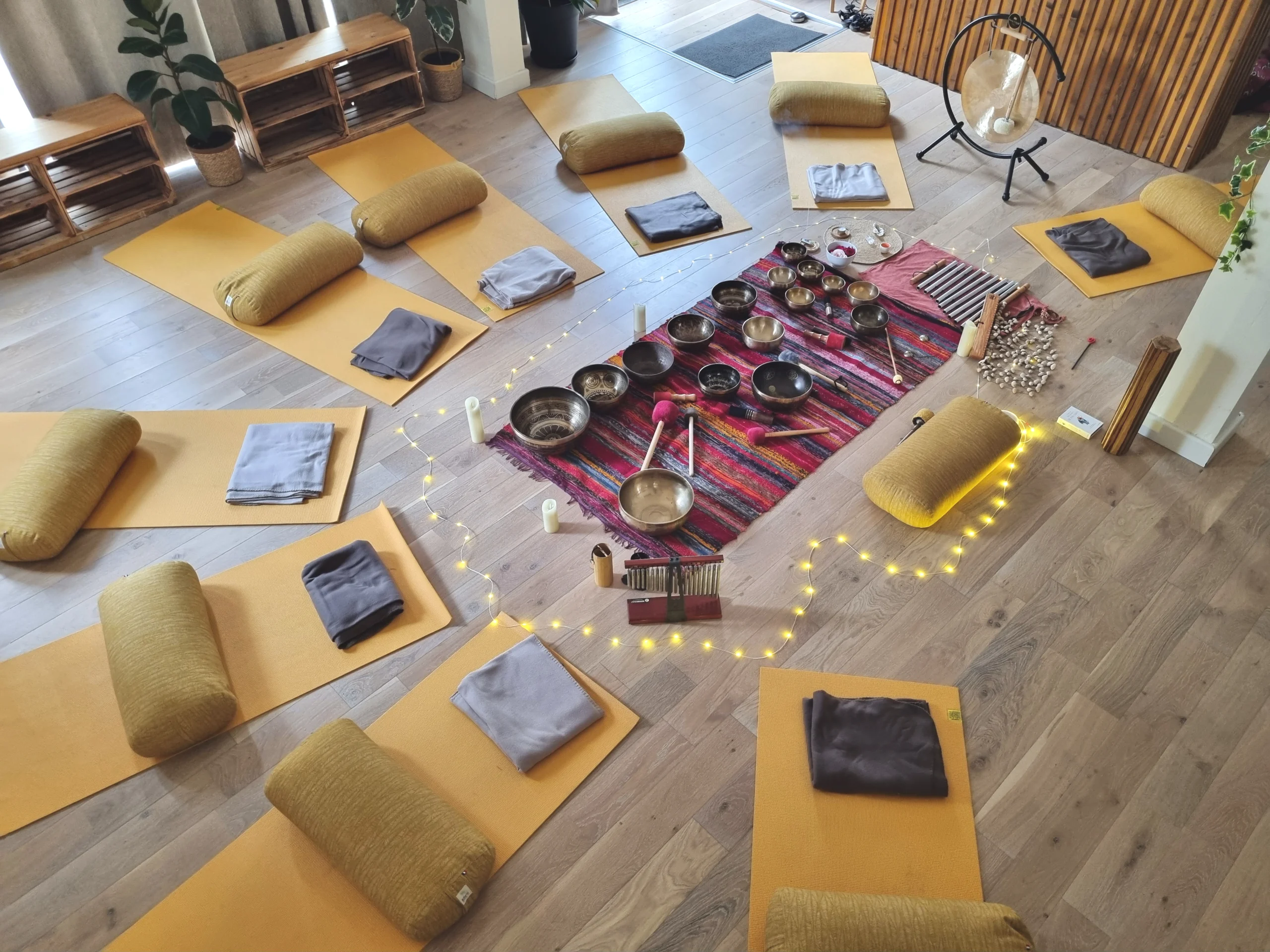 espace recevant un voyage sonore