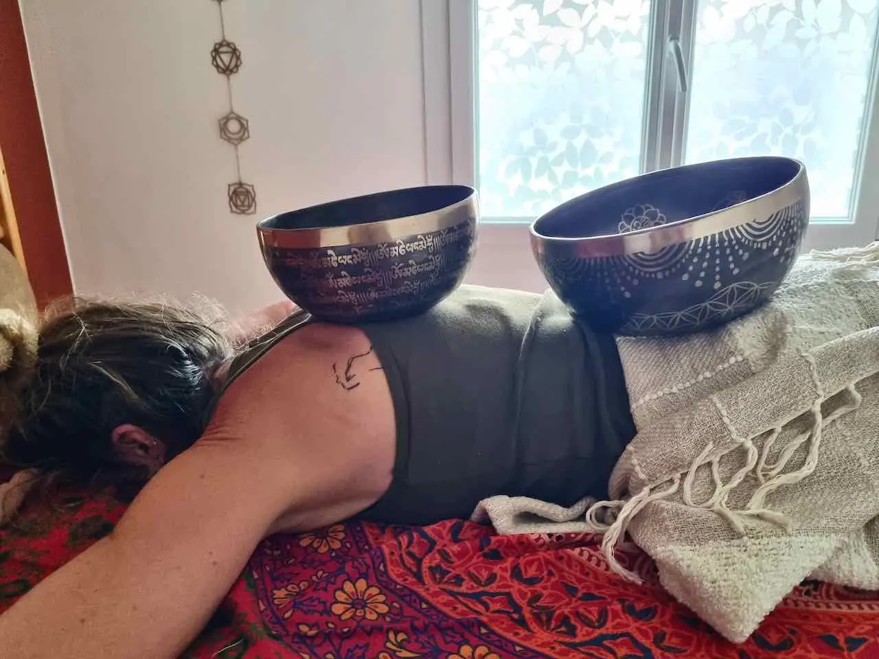 bols tibétains chakra coeur et chakra sacre