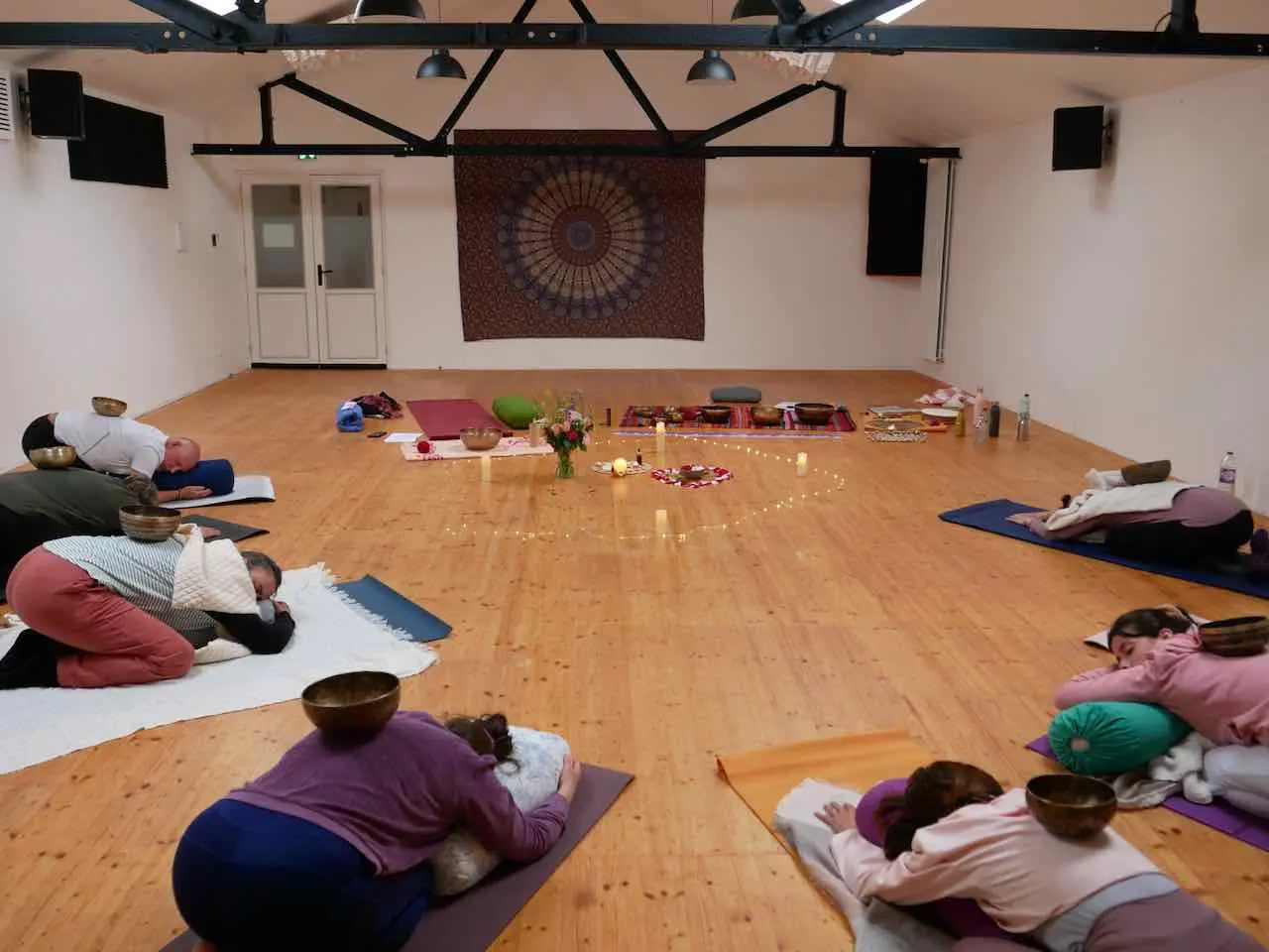 cours de yin yoga sonore